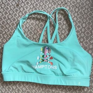 SoulCycle Hamptons lululemon bra